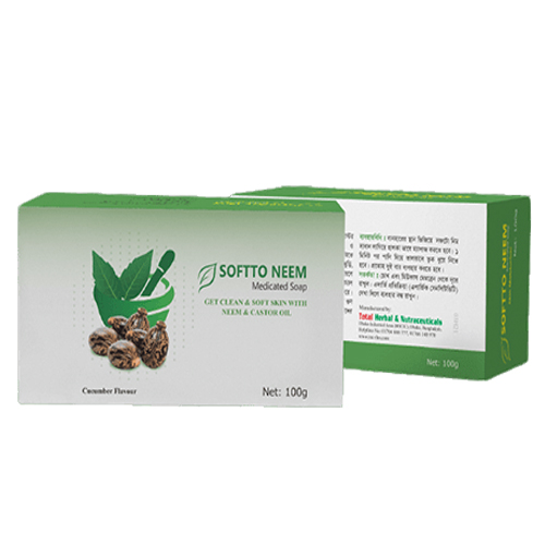 Softto Neem Soap-১০০গ্রাম